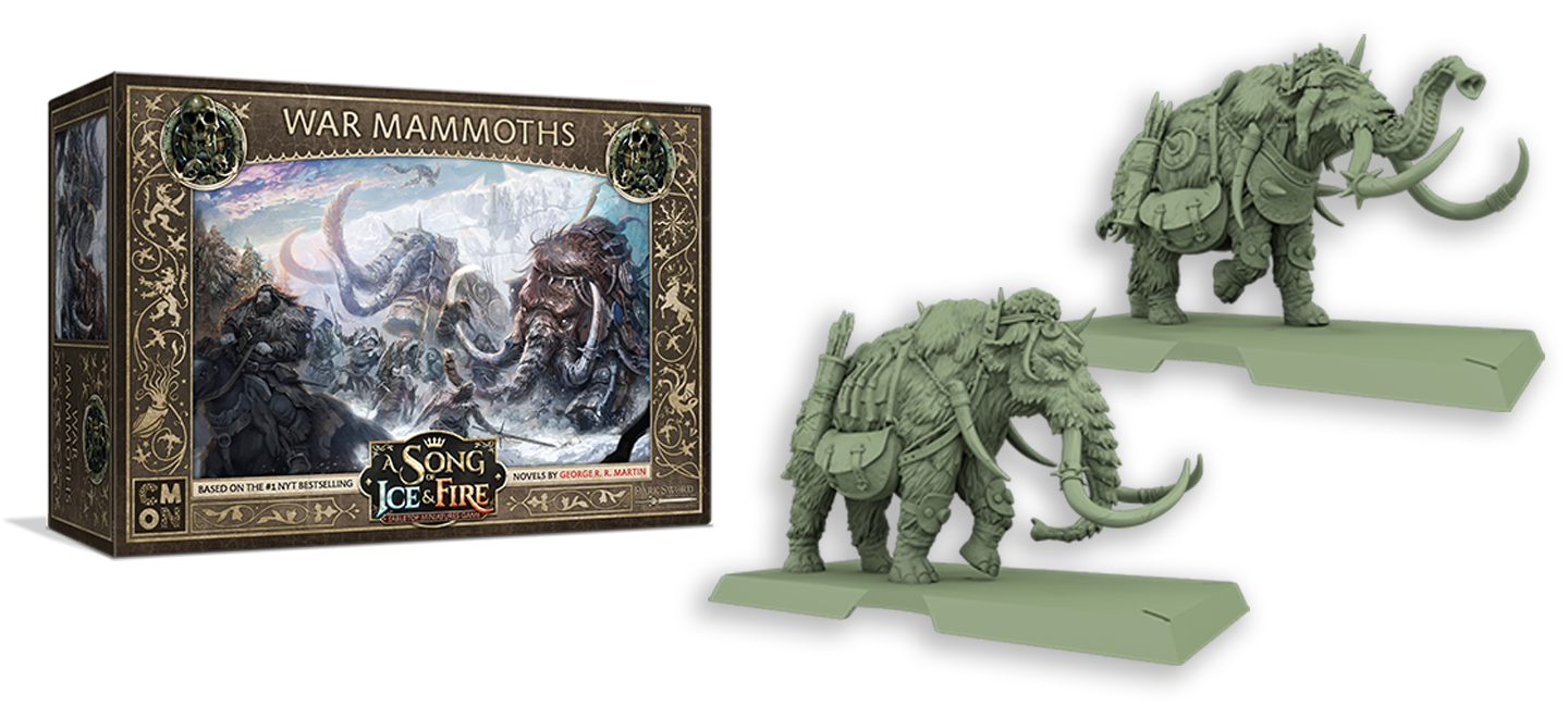 A Song of Ice and Fire : Tabletop Miniatures Game - War Mammoths